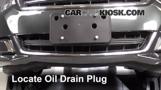 2015 Chevrolet Impala LT 2.5L 4 Cyl. Aceite Cambiar aceite y filtro de aceite